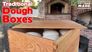 How To Build Wooden Pizza Dough Boxes / Traditional Dough Proofing Boxes / DIY Woodworking