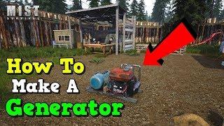 How to make a generator in Mist Survival