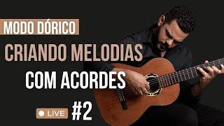 Como criar solos  em um acorde  menor LIVE #2