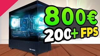 Die ultimative 800 Euro Gaming PC-Build: Spiele 2024 mit 60+ FPS in 1440p!