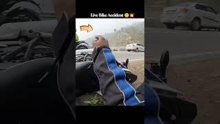 Live Bike Accident  #shorts #rider #bikeride #crash #accident #viral #motovlog #bikelife