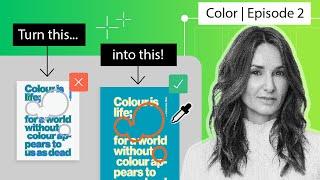 Principles of Color Theory (Ep 2) | Foundations of Graphic Design | Adobe Creative Cloud