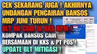 CEK SEKARANG ! AKHIRNYA JADWAL BANSOS MRP JUNI TURUN ! KKS KPM TER ISI SALDO LAGI ! BLT APA YG CAIR?