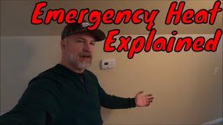 What is Emergency Heat Mode And When To Use It On A Heat Pump