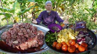 Daging Kurma Ala Kenduri | Bahan Rahsia Pekatkan Kuah Kurma | Versi Tokwan | Anak Yatim & Asnaf