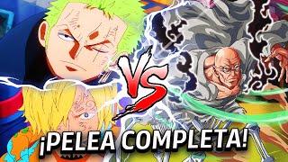 Zoro y Sanji vs. Nusjuro (Pelea completa) - ¡Las ALAS del REY vs El GOROSEI! | One Piece