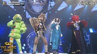 กรุณาฟังให้จบ - หน้ากากหนอนชาเขียว,นางอาย,แอปเปิ้ล,กระรอก | THE MASK SINGER 3