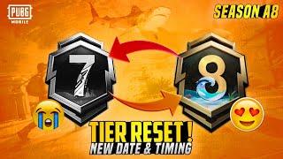 A8 Royal Pass & New Premium Crate Release Date | Tier Reset New Timing | 3.3 Update New Date | PUBGM