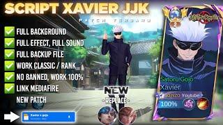 Script Skin Xavier Gojo Satoru - Jujutsu Kaisen No Password | Full Effect Voice | Patch Terbaru