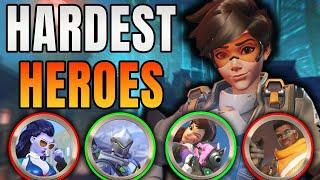 Top 10 Most DIFFICULT Heroes to MASTER in Overwatch 2