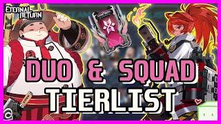 [Eternal Return] Rank 1 Team Modes Tier List | Squads and Duos Tier List