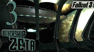 Fallout 3 |DLC| Mothership Zeta Прохождение #3 Среди звёзд (Сборка роботов)