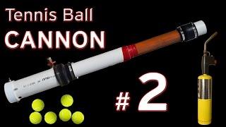 Tennis Ball Launcher /Mapp Gas Fueled Cannon