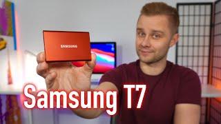 Samsung T7. Najszybszy dysk SSD jaki miałem! Wystarczy do montowania 4K? RECENZJA!