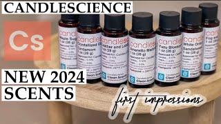CandleScience *just launched* | OOTB first impressions of 2024 Year 'Round Scents