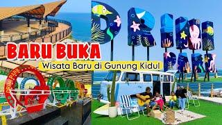 DRINI PARK GUNUNG KIDUL JOGJA, BARU BUKA LANGSUNG RAMAI, PANTAI DRINI JOGJA