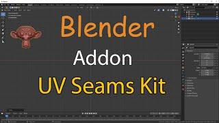 UV Seams Kit blender addon