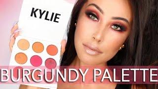 KYSHADOW BURGUNDY PALETTE TUTORIAL