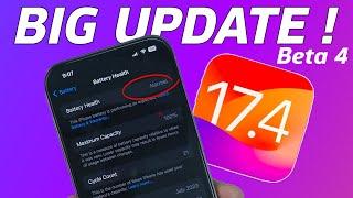 iOS 17.4 Beta 4 - BIG Changes in BATTERY!