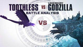 Toothless vs Godzilla Battle to the DEATH...Who wins? | 3D Combat Analysis Breakdown