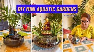 Plant-Powered Mini Ponds: Crafting Miniature Water Gardens for Indoors | Small Buddha Zen Garden