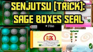 Ninja Saga - [Trick] Sage Boxes Seal- Senjutsu Point [SS Training] [No HACK] 2015