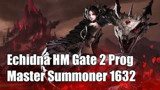 [Lost Ark] Master Summoner - Echidna Hard Mode Gate 2 Prog Clear  -  1632