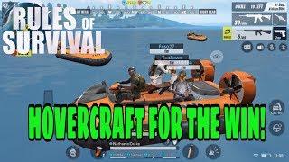 Rules of Survival- Hovercraft Squad For The Win!