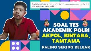 PREDIKSI SOAL TES AKADEMIK POLRI 2021 BIDANG MATEMATIKA