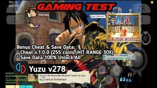 One Piece: Pirate Warriors 3 Deluxe Edition | Yuzu v278 | Mediatek Dimensity 1200 | Xiaomi 11T Test