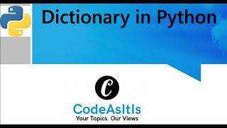 Python Dictionary || How to create dictionary || How to access dictionary || Dictionary methods ||