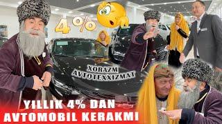 YILLIK 4 % DAN AVTOMOBIL KERAKMI | XORAZM AVTOTEXXIZMAT ЙИЛЛИК 4% ДАН АВТОМОБИЛ #kulgu #automobile