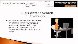 Big Content Search 4.0 Bonus Big Content Search 4.0