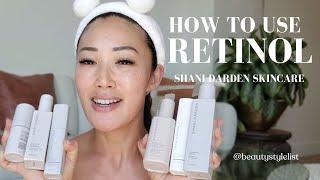 Shani Darden Retinol Routine #shanidarden #luxuryskincare #retinol