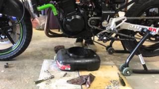 2007 Ninja 250r idle problem