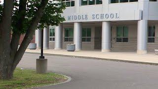 Decorations destroyed, students protest middle school Pride event