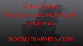 Used Motorcycle Engines, how do we prepare your order - Boonstra Parts