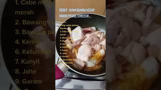 Resep Tiktok| Resep ayam kecap pedas manis Yang enak dan mudah dikerjakan di rumah part 10