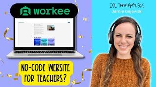 Create a Professional Website for Online Teachers in Minutes with Workee  | Tutorial & Review