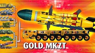 Transformers Tank: MKZT Multiple Launch Rocket Projector fleet strength vs Missile Launch