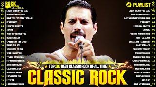 Best Classic Rock Songs 70s 80s 90s  Guns N' Roses, Aerosmith, Bon Jovi, Metallica, Queen, ACDC, U2