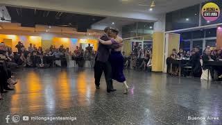 Maximiliano Cristiani y Ayse Gencalp - Milonga Gente Amiga - 20/AGO/2023 (1/2)