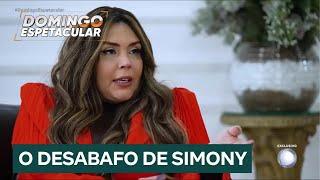 Simony faz revelações sobre polêmica envolvendo ex-noivo e jornalista famosa