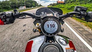 THIS BIKE IS INSANE // 2025 Indian Scout 101 FIRST RIDE