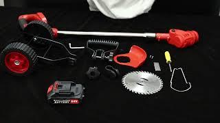 3 in 1 Electric Weed Wacker 6“ - Installation Guide