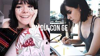 Ilustraciones, café y nuevo ordenador | UN DÍA CON GE