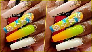  Trying Modelones Slow Setting Acrylic Nail Kit Acrylic Nail Design #101