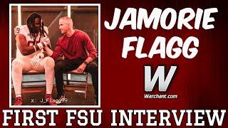 300 POUND DT Jamorie Flagg on relationship with Mike Norvell | FSU Football  | Warchant #FSU