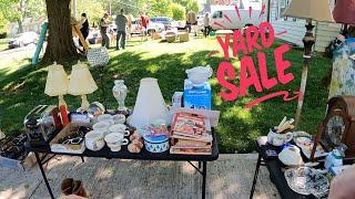 On The Town-Wide YARD SALE Treasure Hunt! Buying Low To Sell High!