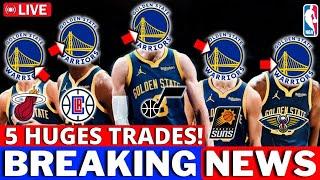 HUGE TRADE COULD INVOLVE WARRIORS, CLIPPERS, JAZZ, SUNS AND PELICANS! GOLDEN STATE WARRIORS NEWS
